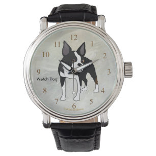 Montre Chien de Boston Terrier Watch
