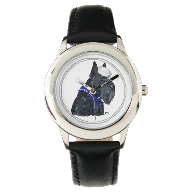 Montre Chien de mer écossais (devant)