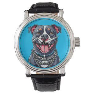 Montre Chien de Pitbull