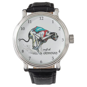 Montre chien de race greyhound
