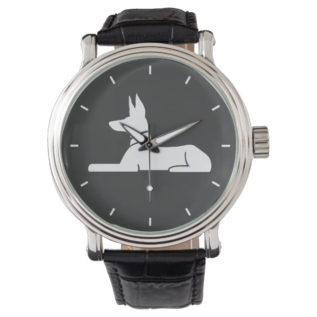Montre Chien du pharaon (devant)