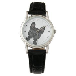 Montre Chien Français Noir Et Blanc / Chien Français Cute