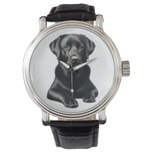 Montre Chien noir du Labrador