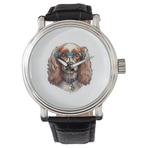 Montre Chien Puppy Pooch Cute Drôle Lunettes Etudiant