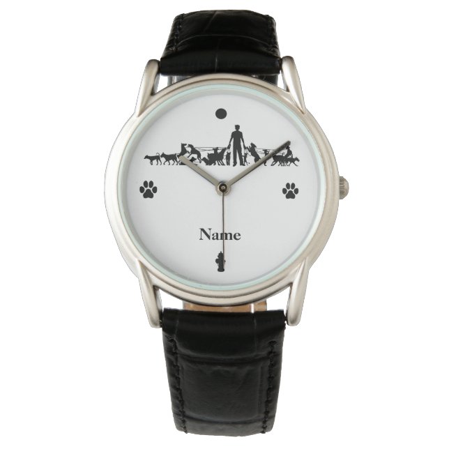 Montre Chien Walker Watch Hommes ou Femmes (devant)