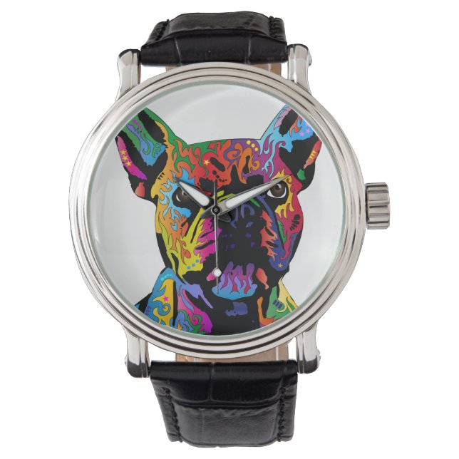 Montre Chiffre de taureau français (devant)