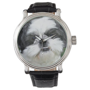 Montre Chih Tzu noir et blanc