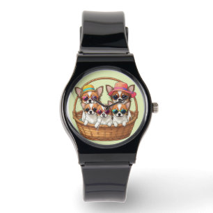 Montre Chihuahua chiots drôles