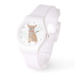 Montre Chihuahua couleur mignonne buff