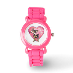 Montre Chihuahua Saint-Valentin