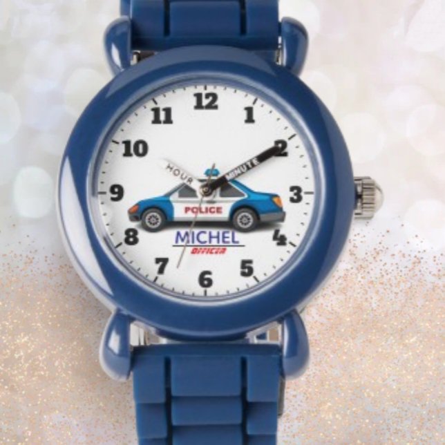 Montre Child police surveillance add name  (Créateur téléchargé)
