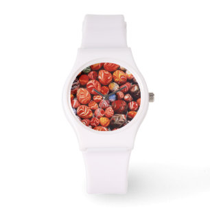 Montre Chine, Tombeaux Ming, Souvenirs en Verre Peint