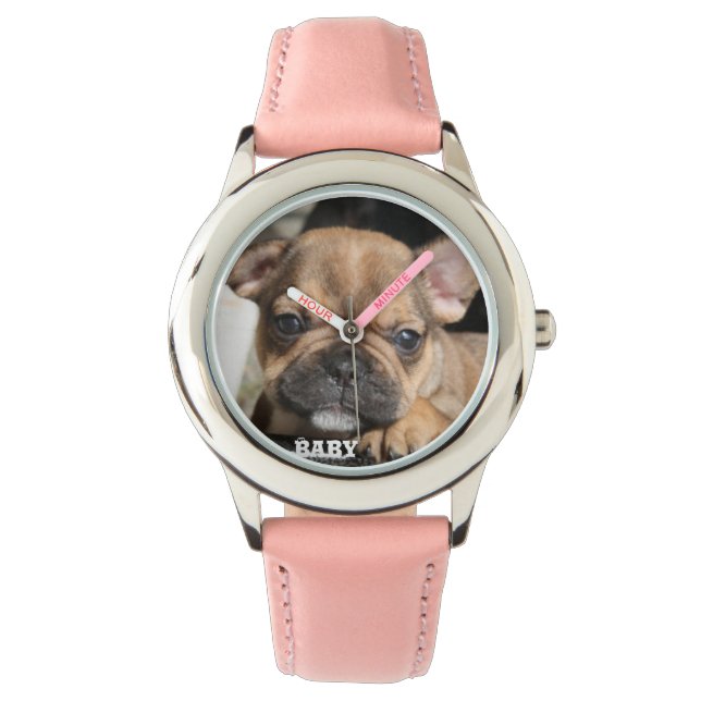 Montre chiot bouledogue français Bouledogue Français (devant)