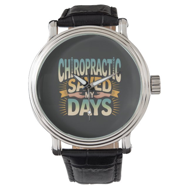 Montre Chiropractic Healing and Back Pain Relief (devant)