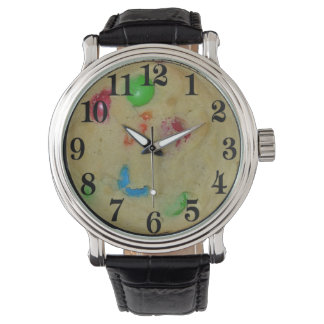 Montre Chocolat Bonbons pièce Cookie Fun Nouveauté Regard