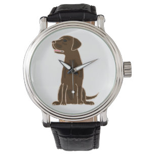 Montre Chocolat Labrador Retriever Art Watch
