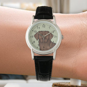 Montre Chocolat Labrador Retriever mignonne Lab Chien ver