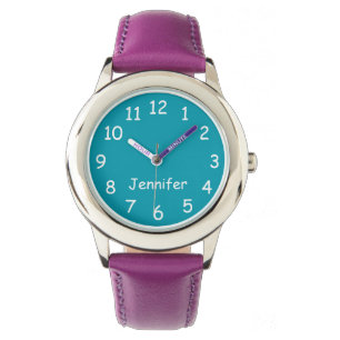 Montre CHOISISSEZ VOS COULEURS, Votre Texte, Bracelet Per