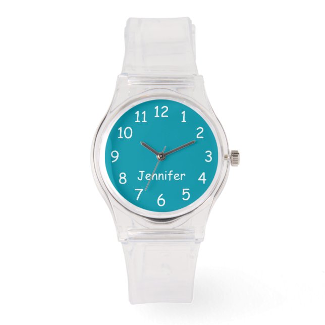 Montre CHOISISSEZ VOS COULEURS, VOTRE Texte, Votre poigne (Recto)