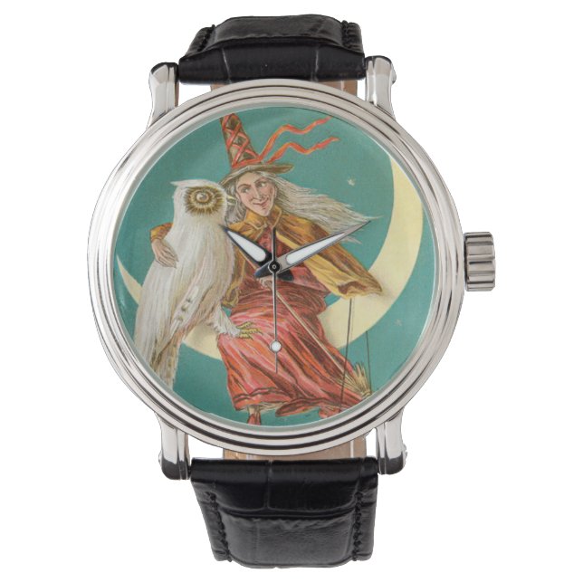 Montre Chouette à sorcière Crescent Moon (devant)