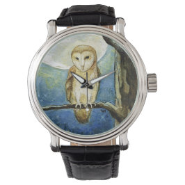 Montre Chouette Lune
