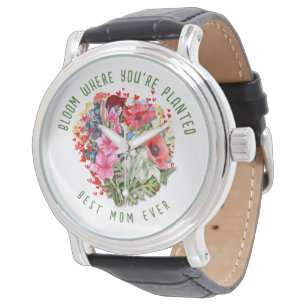 Montre Christian BLOOM OÙ VOUS ÊTES PLANTÉ Plante Floral