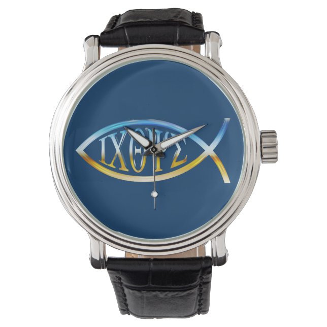 Montre Christian Fish Symbole Watch (devant)