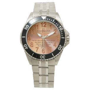 Montre Christian Watch avec votre vers biblique préférée