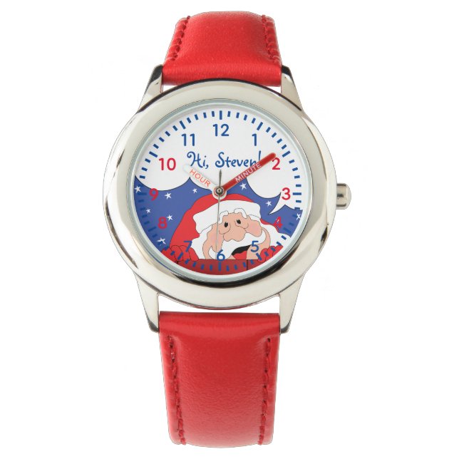 Montre Christmas Père Noël dit (devant)