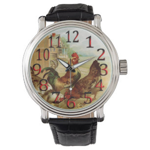 Montre Chronométrez pour alimenter aux poulets la