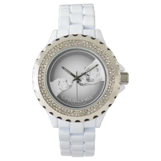 Montre Churchill Polar Bear Watch Souvenir Wrist Watch (devant)