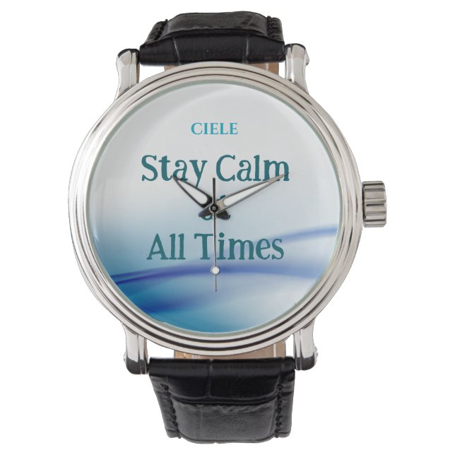 Montre CIELE Calming Watch (devant)