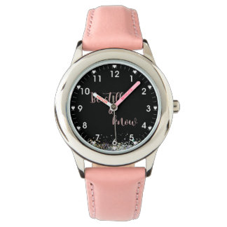 Montre Citation de l'écriture Be Still and Know