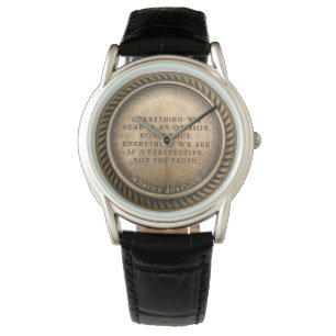 Montre Citation de Marcus Aurelius Pièce avec avis