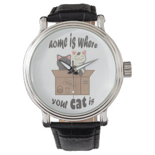 Montre Citation drôle Accueil est où est votre chat