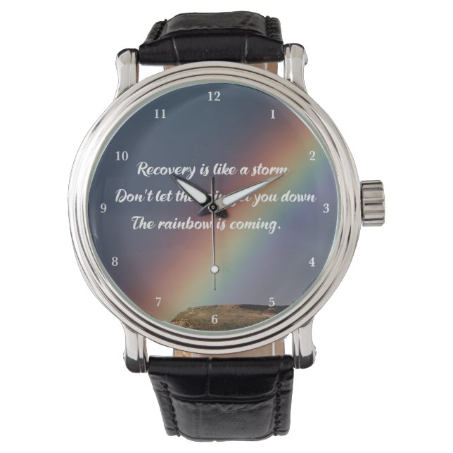 Montre Citation pour le rétablissement de la sobriété de  (devant)
