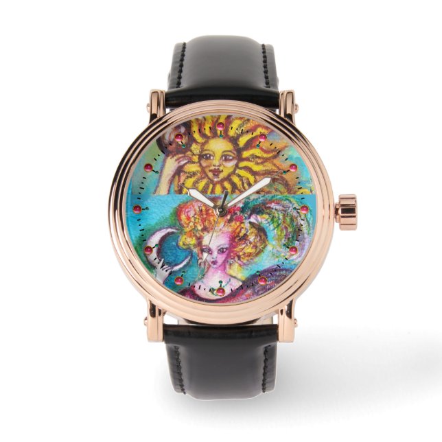 MONTRE CITOYENS DES OMBRES PERDUES /LE SOLEIL ET LA LUNE (Recto)
