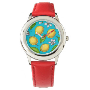 Montre Citron bleu
