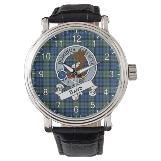 Montre Clan classique intemporel Baird Ancien Badge Tarta (devant)