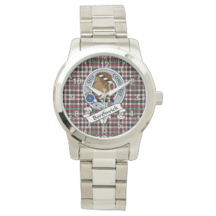 Montre Clan classique intemporel Borthwick Ancien Badge T