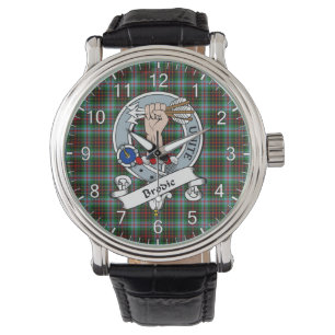 Montre Clan classique intemporel Brodie moderne insigne t