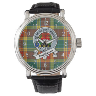 Montre Clan classique intemporel Buchanan vieux set mauva