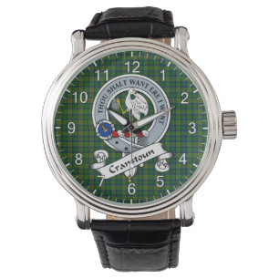 Montre Clan classique intemporel Cranstoun Insigne modern