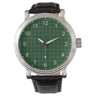 Montre Clan classique intemporel Cranstoun moderne Tartan