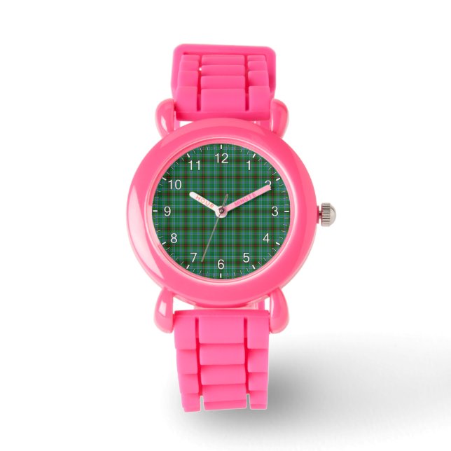 Montre Clan classique intemporel Duncan de Sketraw Tartan (Recto)