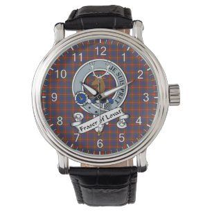 Montre Clan classique intemporel Fraser de Lovat Badge Ta
