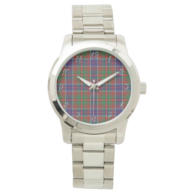 Montre Clan Classique Sans Temps Adam Ancien Tartan Gi Pl (devant)