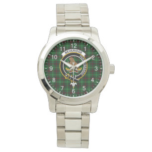 Montre Clan classique sans temps Beveridge Tartan Badge P