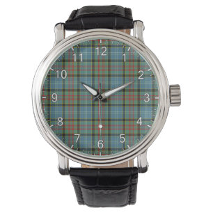 Montre Clan classique sans temps Cathcart Tartan Plaid Ca