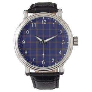 Montre Clan classique sans temps Crichton Tartan Plaid Ca